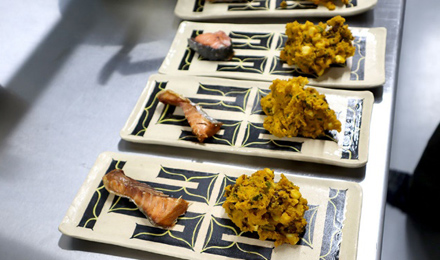 写真:アイヌ料理